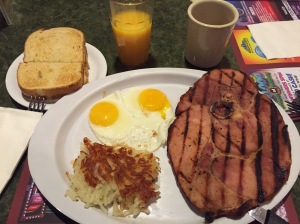 B'fast in the US of A. 